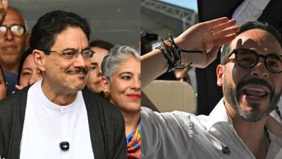 Iván Cepeda y de la Espriella se disputan la presidencia en Colombia.