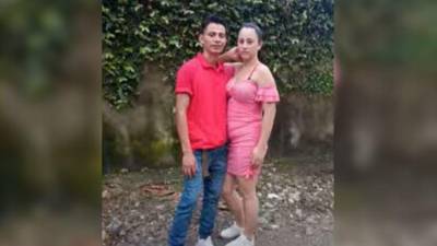 Fotografía en vida de Gerson Jeovanny Padilla Hernández y Jazmín Rápalo.