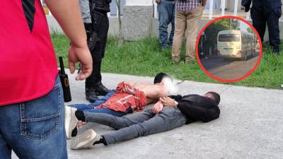 Los hombres fueron requeridos por la Policía Nacional.
