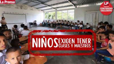 Hay maestros en el merendón que si tuvieran plaza podrían dar clases en los centros cerrados.