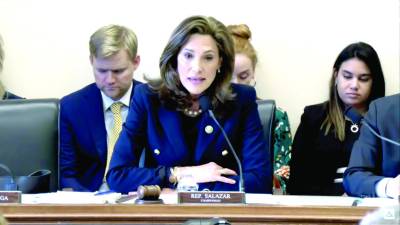 La congresista estadounidense María Elvira Salazar señaló a Manuel Zelaya Rosales como el artífice del socialismo que se busca implementar en Honduras.