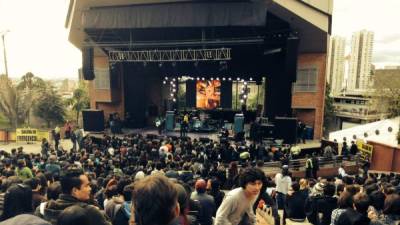 El festival de Rock al Parque de 2014.