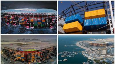 Los partidos del Mundial de Qatar 2022 se disputarán en ocho estadios, de los cuales siete fueron construidos desde que fueron elegidos como anfitriones, uno de ellos, el más innovador: el Estadio 974.