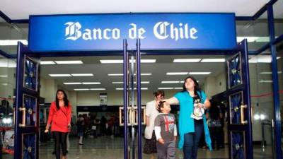 El Banco de Chile acumuló mayor beneficio durante el primer trimestre.