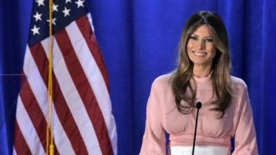 Melania Trump se sumó a la campaña electoral de Donald Trump en la recta final.