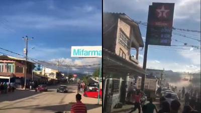 VIDEO: Pique de la muerte en carrera a plena luz del día casi termina en tragedia en Talanga