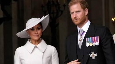 El príncipe Harry y Meghan, duquesa de Sussex.