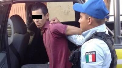 José O. fue capturado por haber golpeado a su esposa en Monterrey, México.