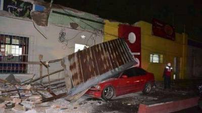 El sismo causó algunos daños materiales en Guatemala, sin reportar víctimas hasta el momento.