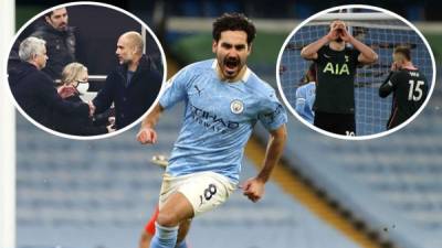 El Manchester City le pasó por encima al Tottenham en el reencuentro Guardiola-Mourinho.