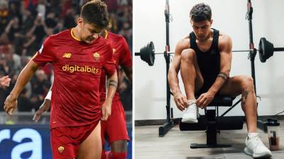 Dybala<b> </b>se lesionó en el recto femoral izquierdo durante el partido de la<b> Roma</b> ante el Lecce.