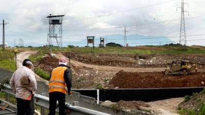 La construcción del aeropuerto internacional de Palmerola avanza.