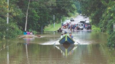En la zona ha llovido por más de 15 días y los suelos están saturados por la gran cantidad de agua.