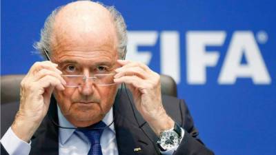 Blatter asegura que la persona que lo acuse debería ir a la cárcel.