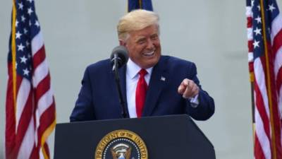 El presidente de Estados Unidos, Donald Trump. AFP