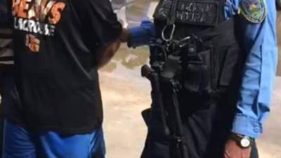 El arrestado es alias “Little Muerte”, de 24 años.