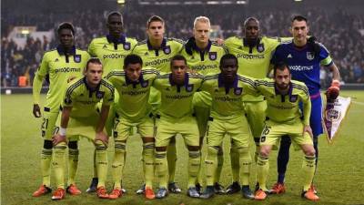 El Anderlecht se encuentra en los primeros lugares del fútbol belga.