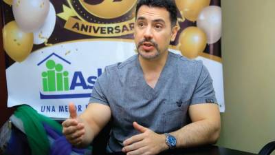 Gerardo Alfredo Leiva, director médico regional Ashonplafa.