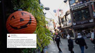 La estampida ocurrió la noche del sábado, mientras cientos de personas celebraban Halloween en Seúl, capital de Corea del Sur.