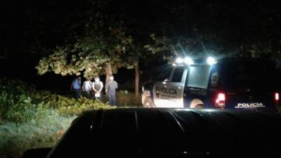 En una maleta negra encontraron documentos a nombre de Óscar Edgardo Sugaste.