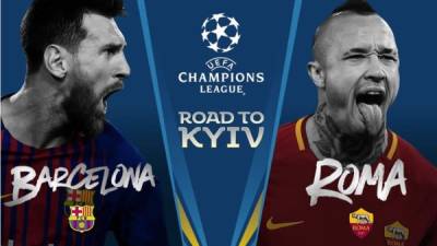Barcelona y Roma se enfrentarán en uno de los cruces de los cuartos de final de la Champions League.