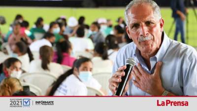 Nasry “Tito” Asfura es el candidato presidencial del Partido Nacional.