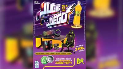 La promoción “Jugar no es un juego” está en vigor desde el 05 de agosto del año en curso y finaliza el 30 de septiembre de 2022 o hasta ahogar existencias.