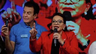 Nasralla dice que es Xiomara Castro quien tiene la “decisión final” sobre romper la alianza política.