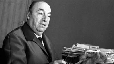 El poeta Pablo Neruda