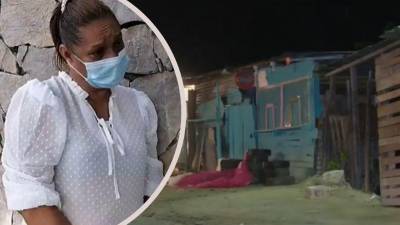 Doña Beatriz llegó a la morgue de San Pedro Sula, Cortés.