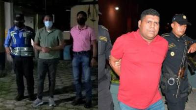 Joel Santos Rodríguez fue capturado en el aeropuerto Ramón Villeda Morales.