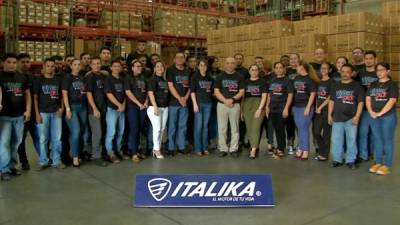 Italika cuenta con más de 100 puntos de venta a nivel nacional.