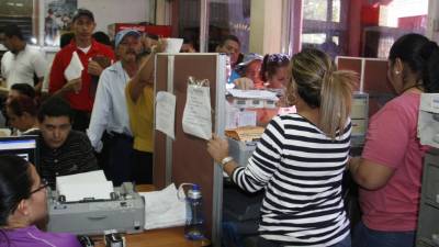 Con el pago de los impuestos de los sampedranos se les pagó el salario de diciembre a los empleados.