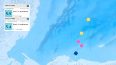 El sismo principal ya ha tenido cuatro réplicas.