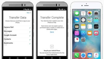 Move to iOS promete hacer menos complicado el cambio de un sistema operativo a otro.