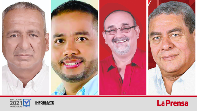 Rogelio Trejo, Javier Oyuela, Gustavo Mejía y Leopoldo Crivelli.