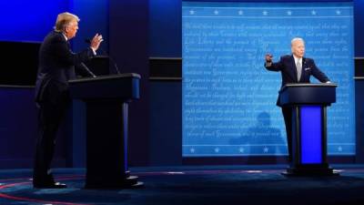Trump y Biden tienen previsto participar en un último debate antes de las elecciones del próximo 3 de noviembre./EFE.