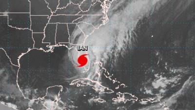 Ian alcanzó tierra este miércoles en la costa oeste de Florida.