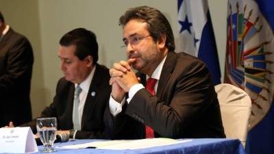 Juan Jiménez, vocero de la Maccih.