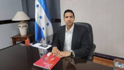 Lucky Medina, ministro de Recursos Naturales de Honduras.