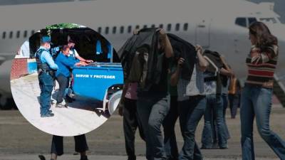 Ángela Escobar fue capturada en el aeropuerto.