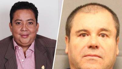En la imagen, Fredy Nájera y Joaquín “Chapo” Guzmán, uno de los líderes del Cártel de Sinaloa, ahora encarcelado en Estados Unidos.