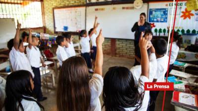 Hay 1,6 millones de escolares matriculados de los 2,5 millones de estudiantes entre las edades de 5 a 17 años.