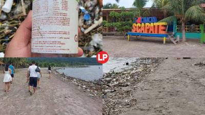 La temporada de lluvia usualmente viene acompañada de una tremenda cantidad de basura arrastrada por el río Motagua de Guatemala que llega a las costas de Omoa y Puerto Cortés.