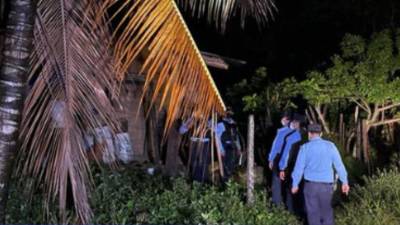 Las víctimas fueron atacadas con un machete.