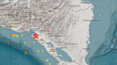 El epicentro fue Nicaragua, informó la Comisión Permanente de Contingencias (Copeco).