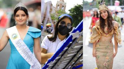 La belleza no pudo faltar en San Pedro Sula durante los desfiles del 15 de septiembre.