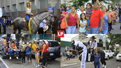 Adultos, chicos y niños, todos disfrutaron del desfile.