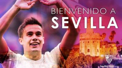 El Sevilla dio la bienvenida al madridista Sergio Reguilón.