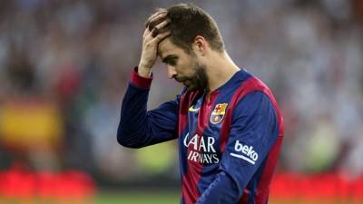 Piqué y el Barcelona son líderes en la Champions League.